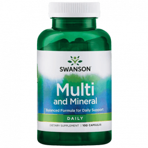 Swanson Multi and Mineral capsules