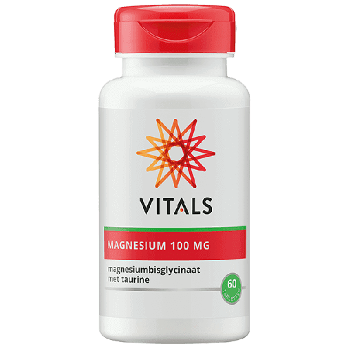 Vitals Magnesium Bisglycinaat tabletten met taurine