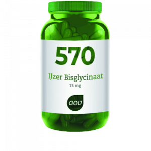 AOV 570 IJzer Bisglycinaat 15mg