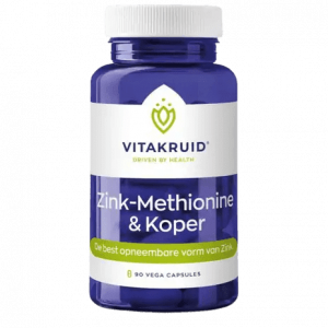 Vitakruid Zink Methionine met koper 90 capsules