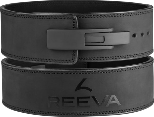 Reeva Lederen Powerlift Riem zwart