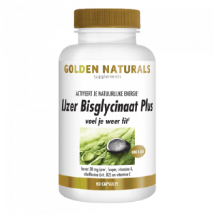 Golden Naturals IJzer Bisglycinaat Plus