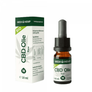 Medihemp CBD Olie Raw 18%