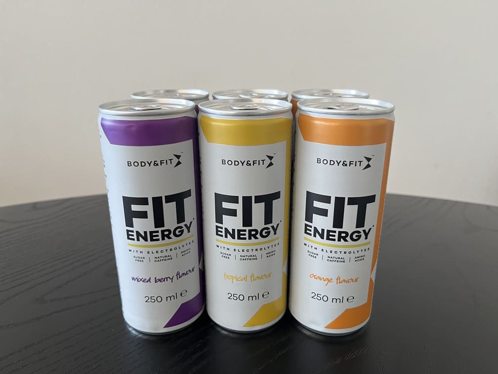 Fit Energy Drinks van Body & Fit test door InfoFitness