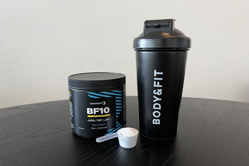 BF10 pre workout van Body & Fit smaaktest door InfoFitness