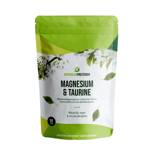 Magnesium en taurine van Natuurlijk Presteren