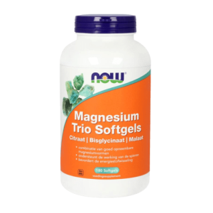 Now Magnesium Trio Softgels