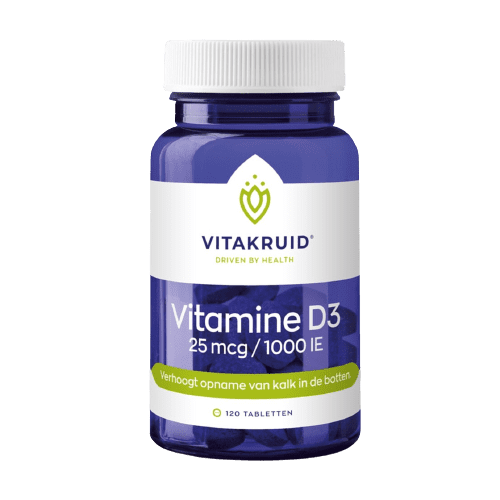 Vitamine D3 25mcg van Vitakruid