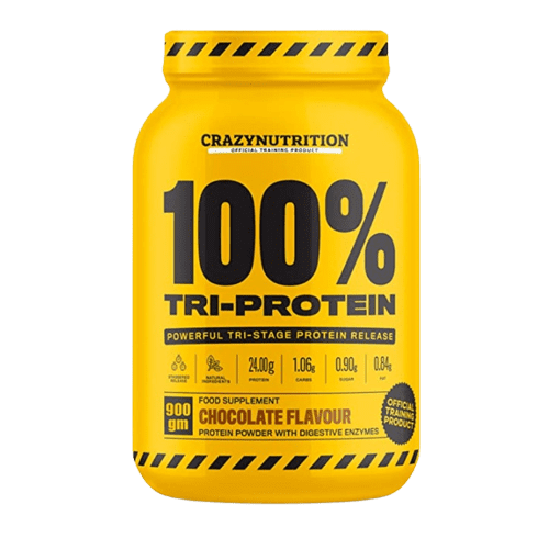 100% Tri-Protein van Crazynutrition